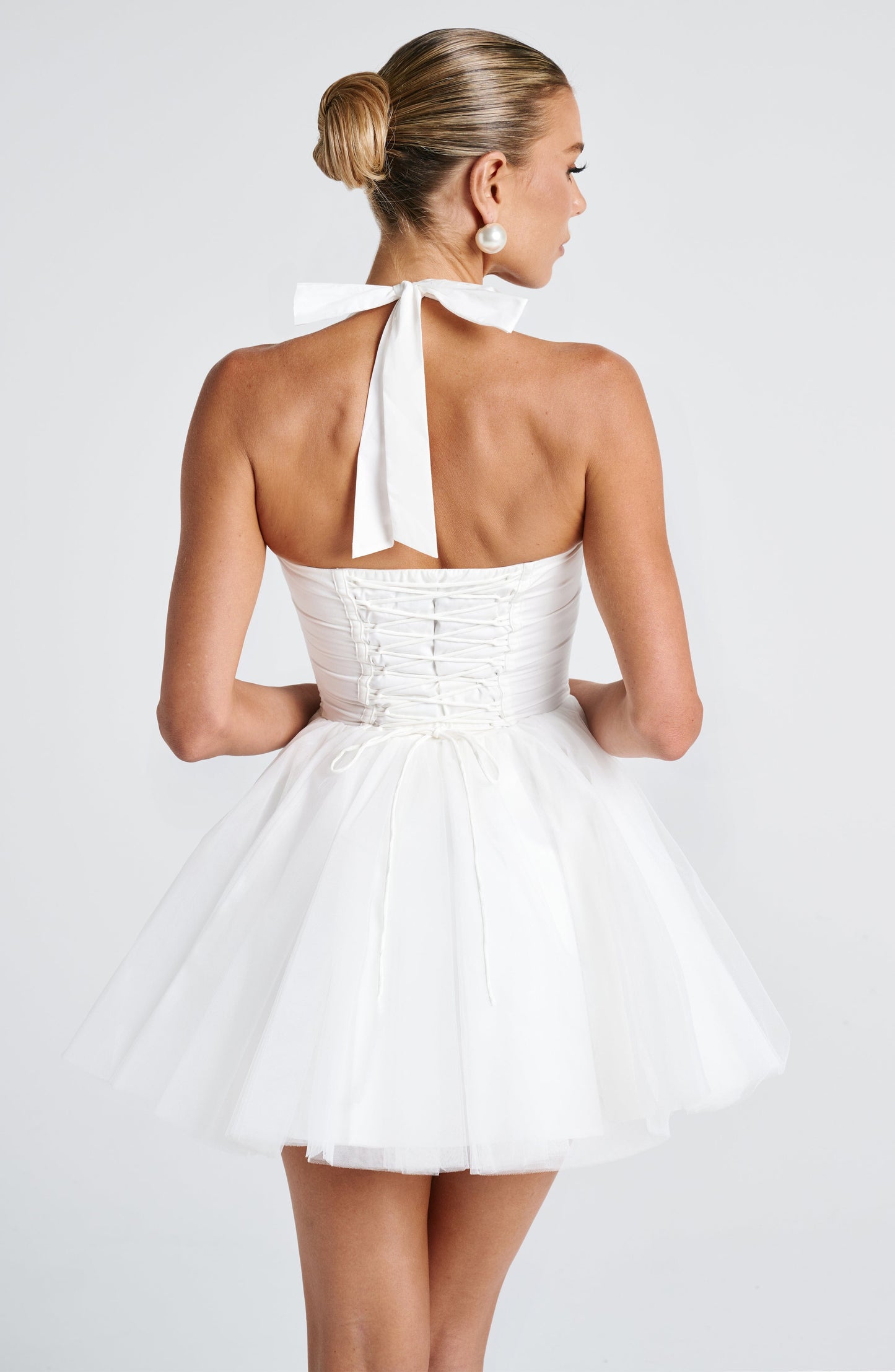 Vestido Mini Keely - Marfil