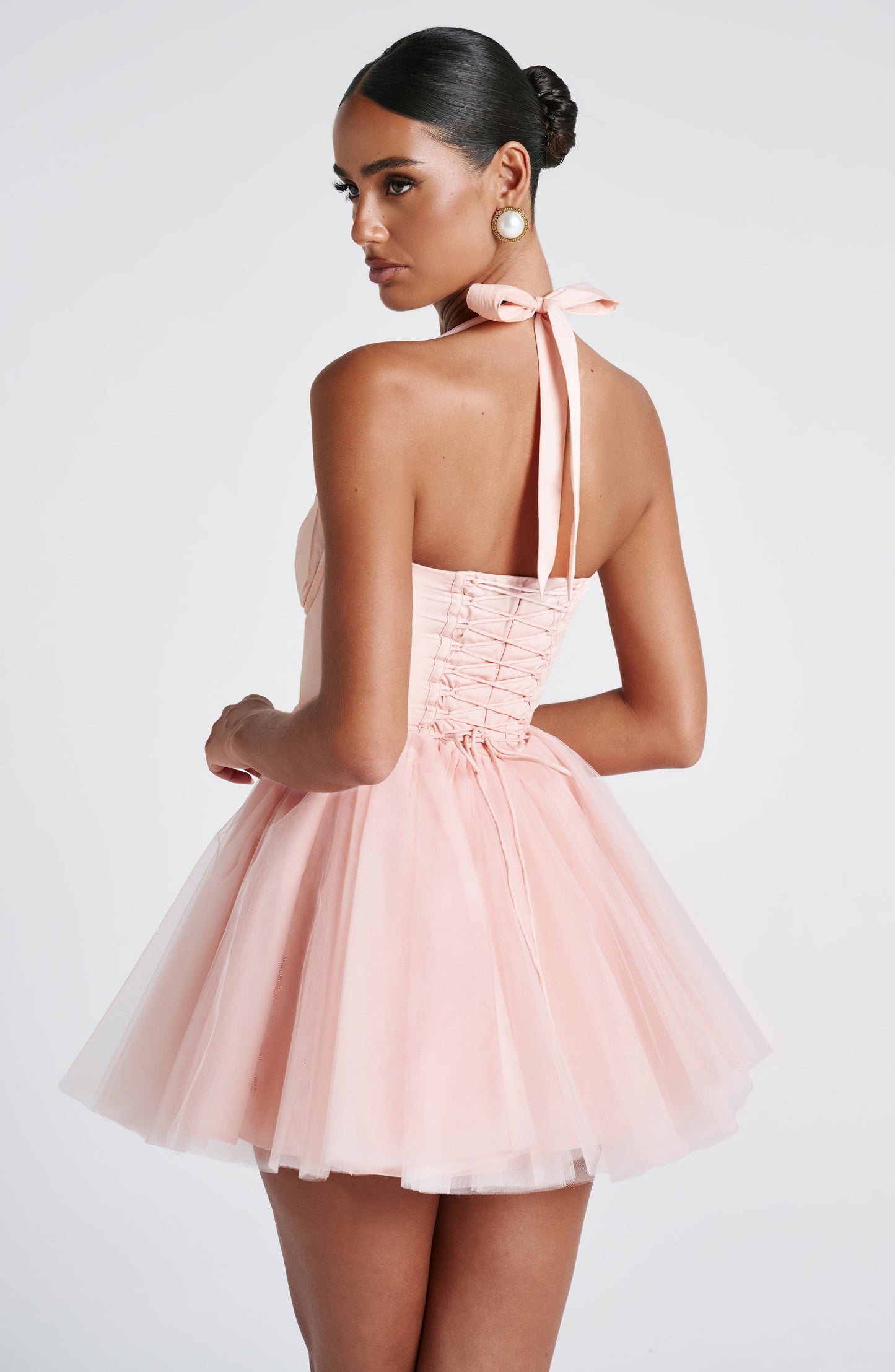Vestido Mini Keely - Durazno Suave