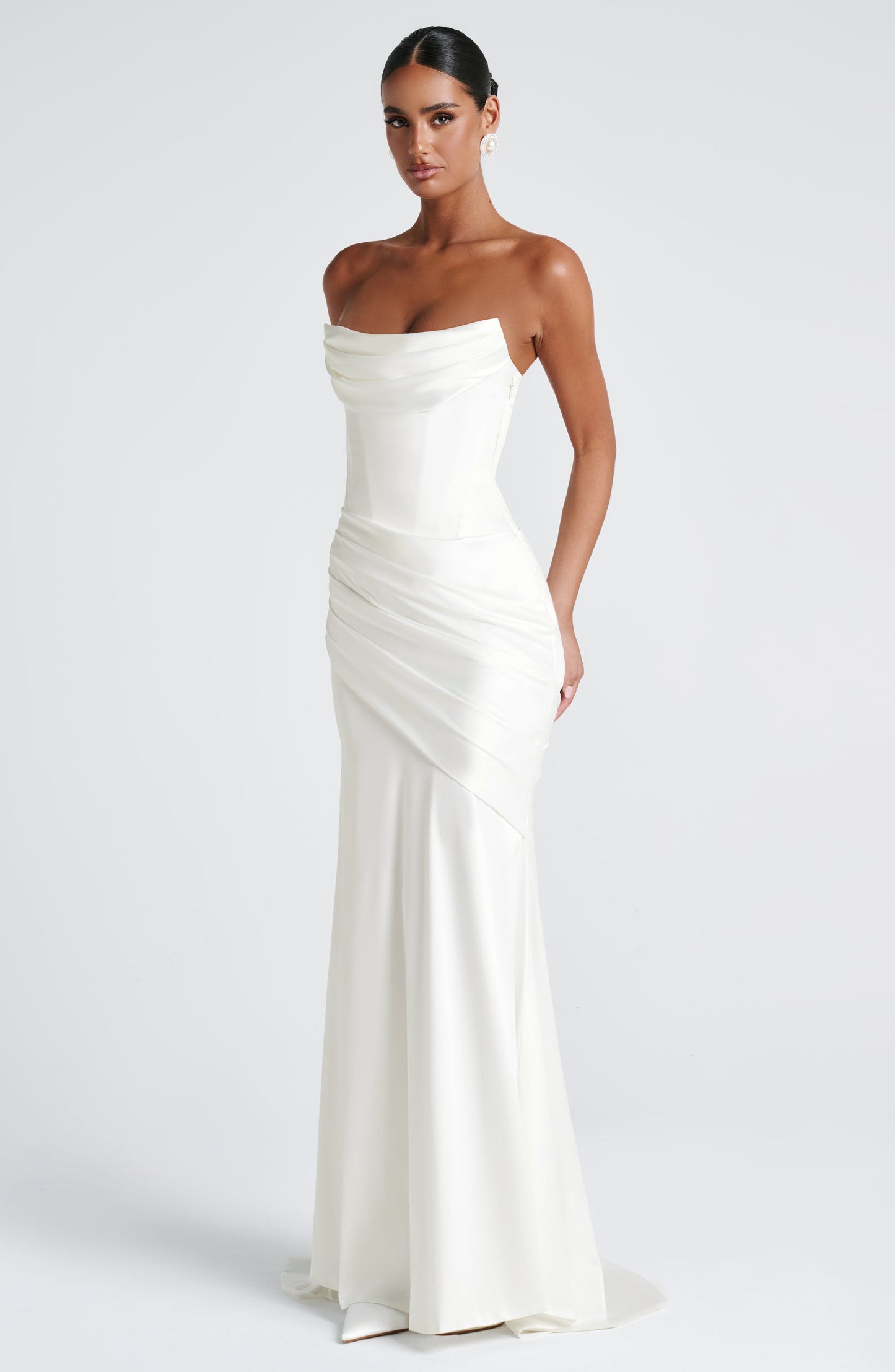 Vestido Maxi Kensington - Marfil