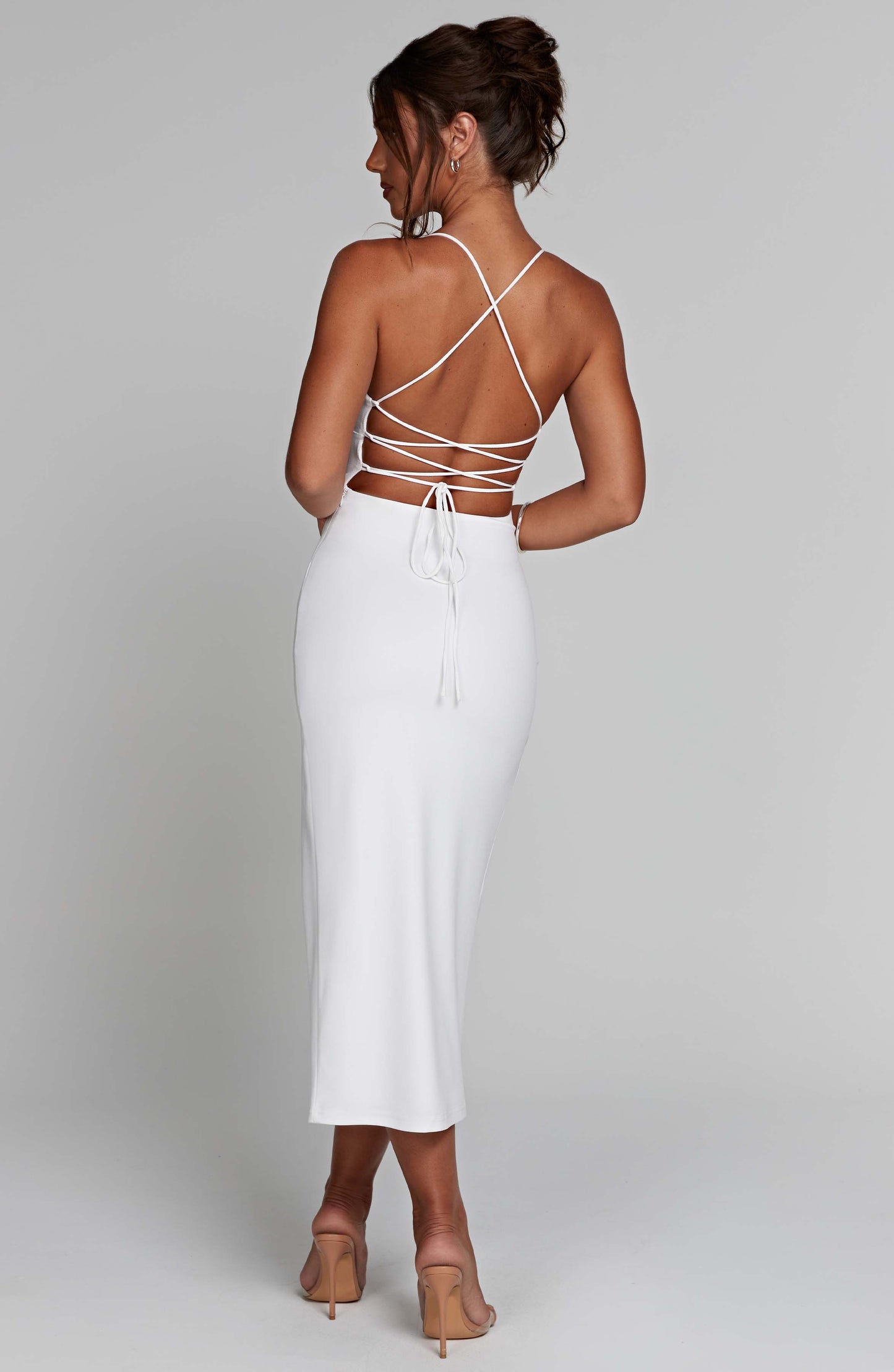 Vestido Midi Kiana - Blanco