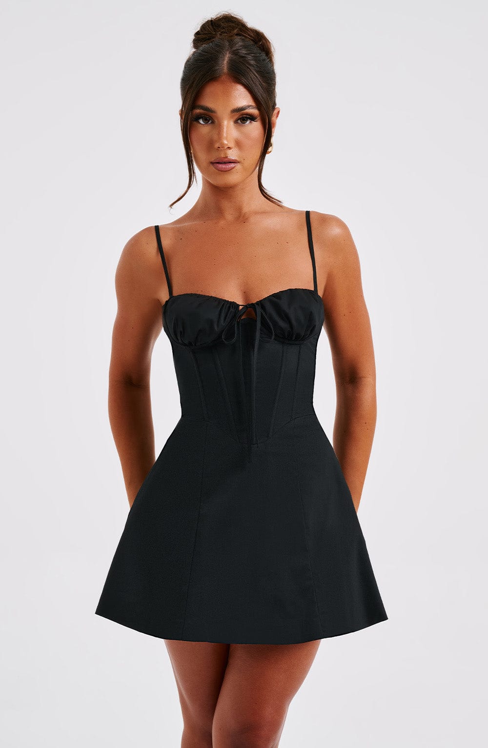 Vestido Mini Lacey - Negro