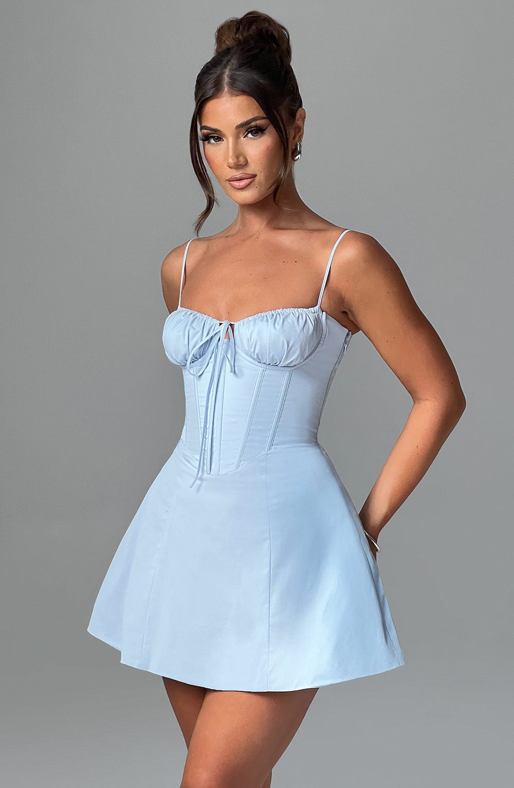 Vestido Mini Lacey - Azul