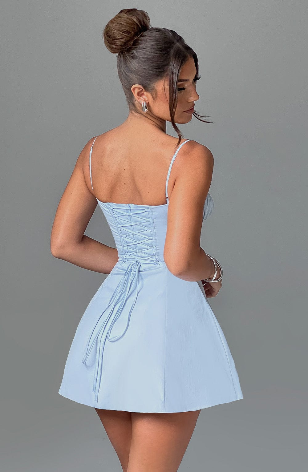 Vestido Mini Lacey - Azul