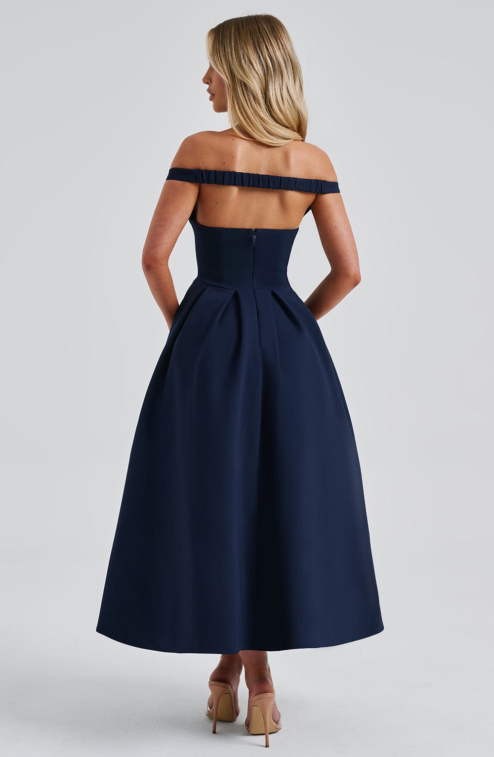 Vestido Midi Lanetta - Marino