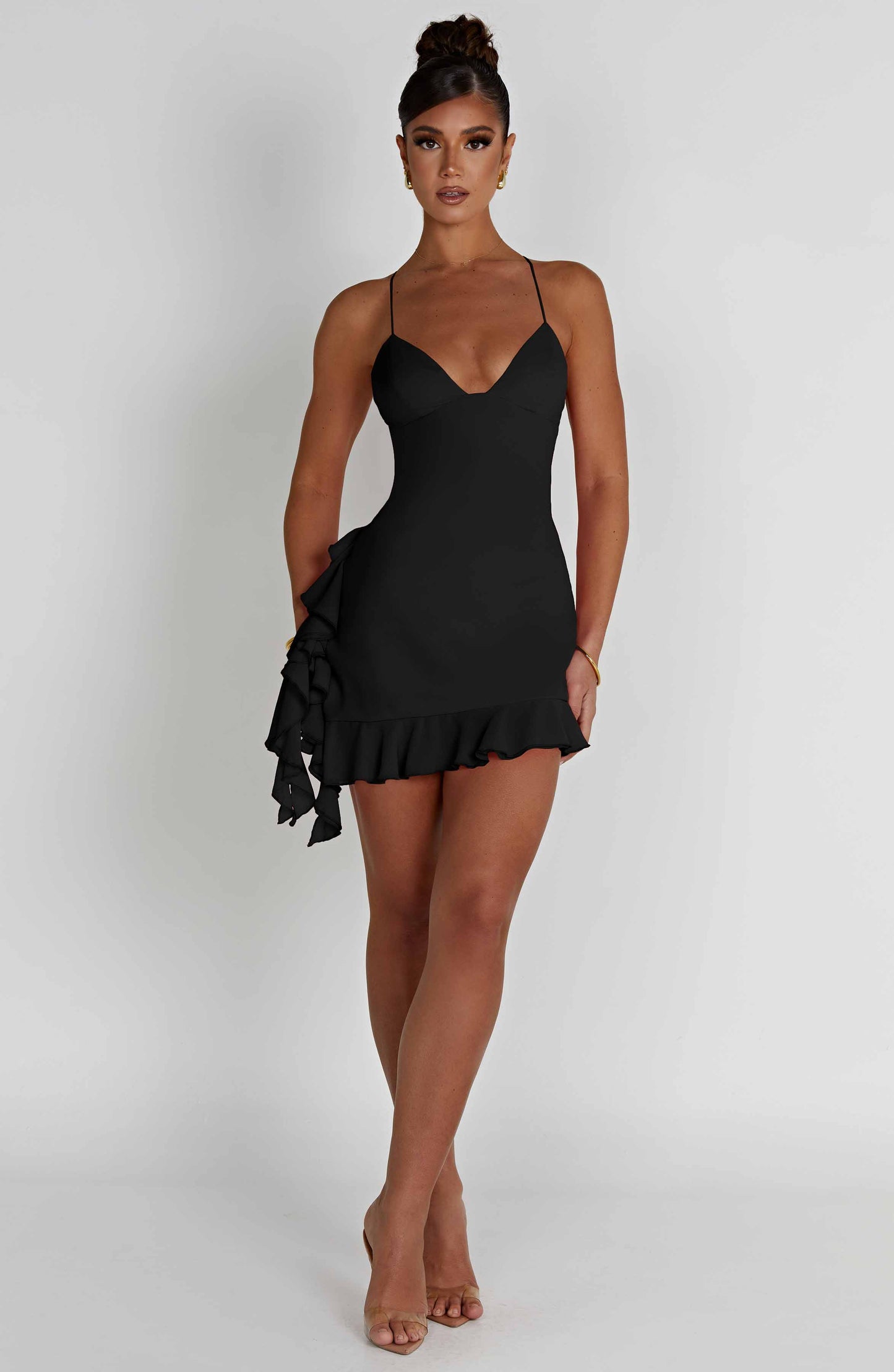 Vestido Mini Larosa - Negro