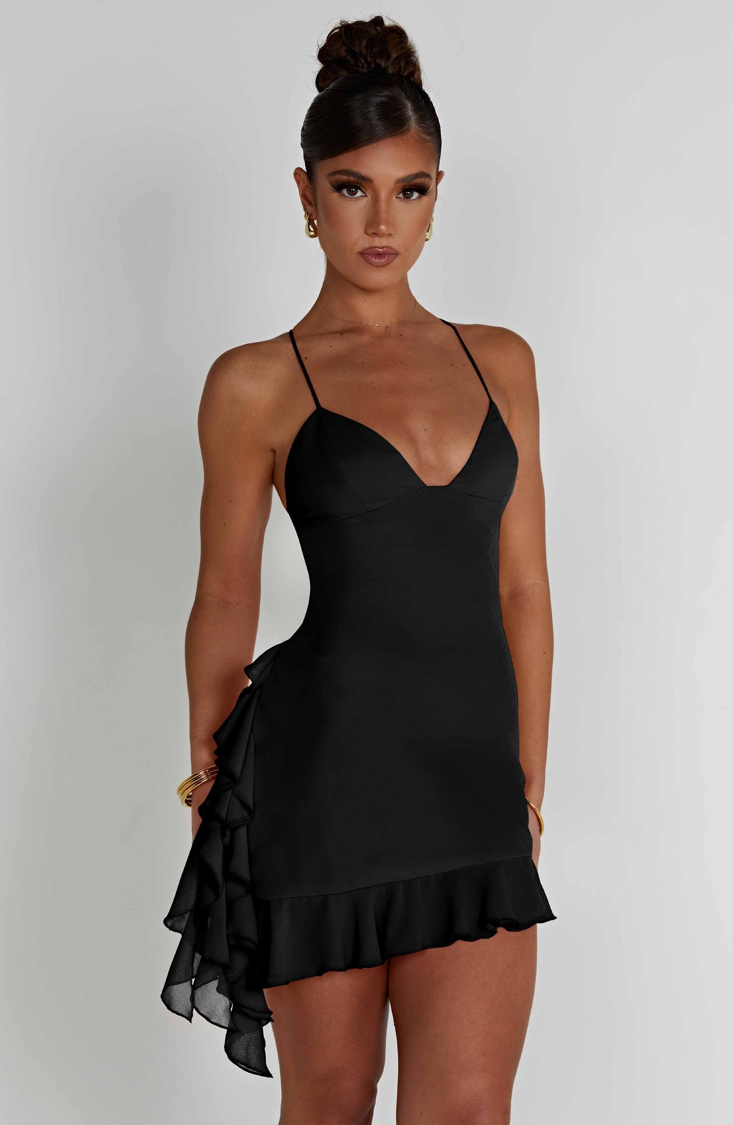 Vestido Mini Larosa - Negro