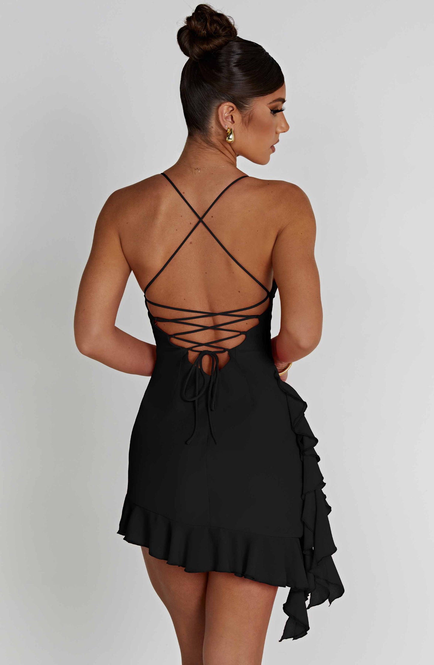 Vestido Mini Larosa - Negro