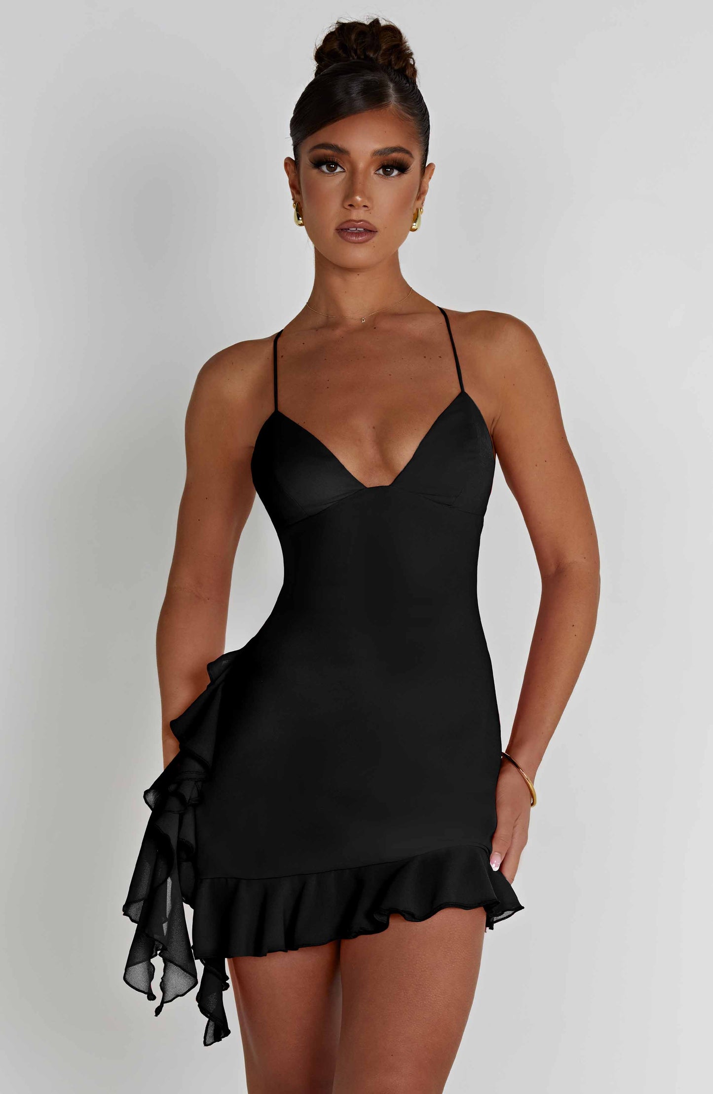 Vestido Mini Larosa - Negro