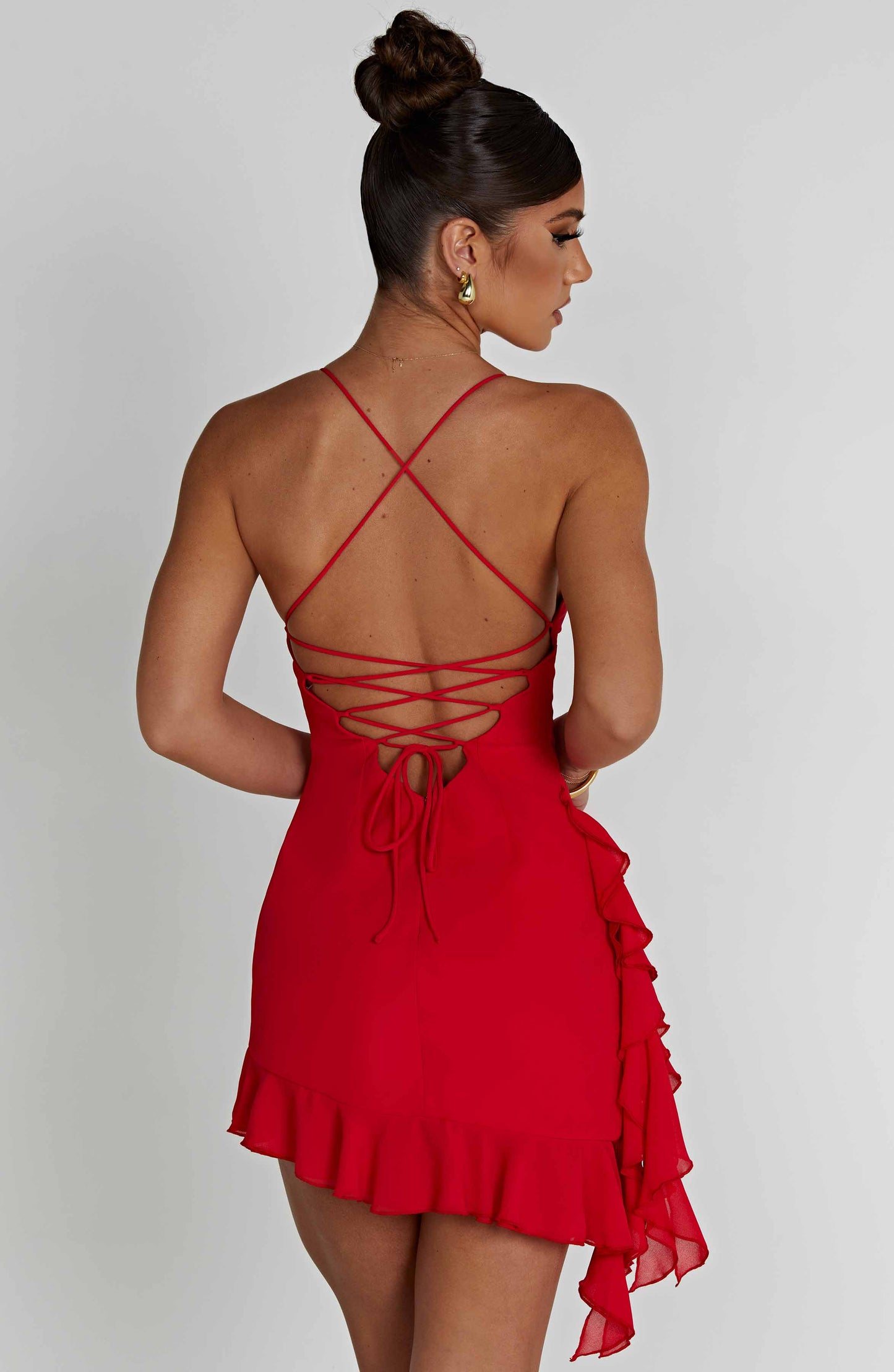 Vestido Mini Larosa - Rojo
