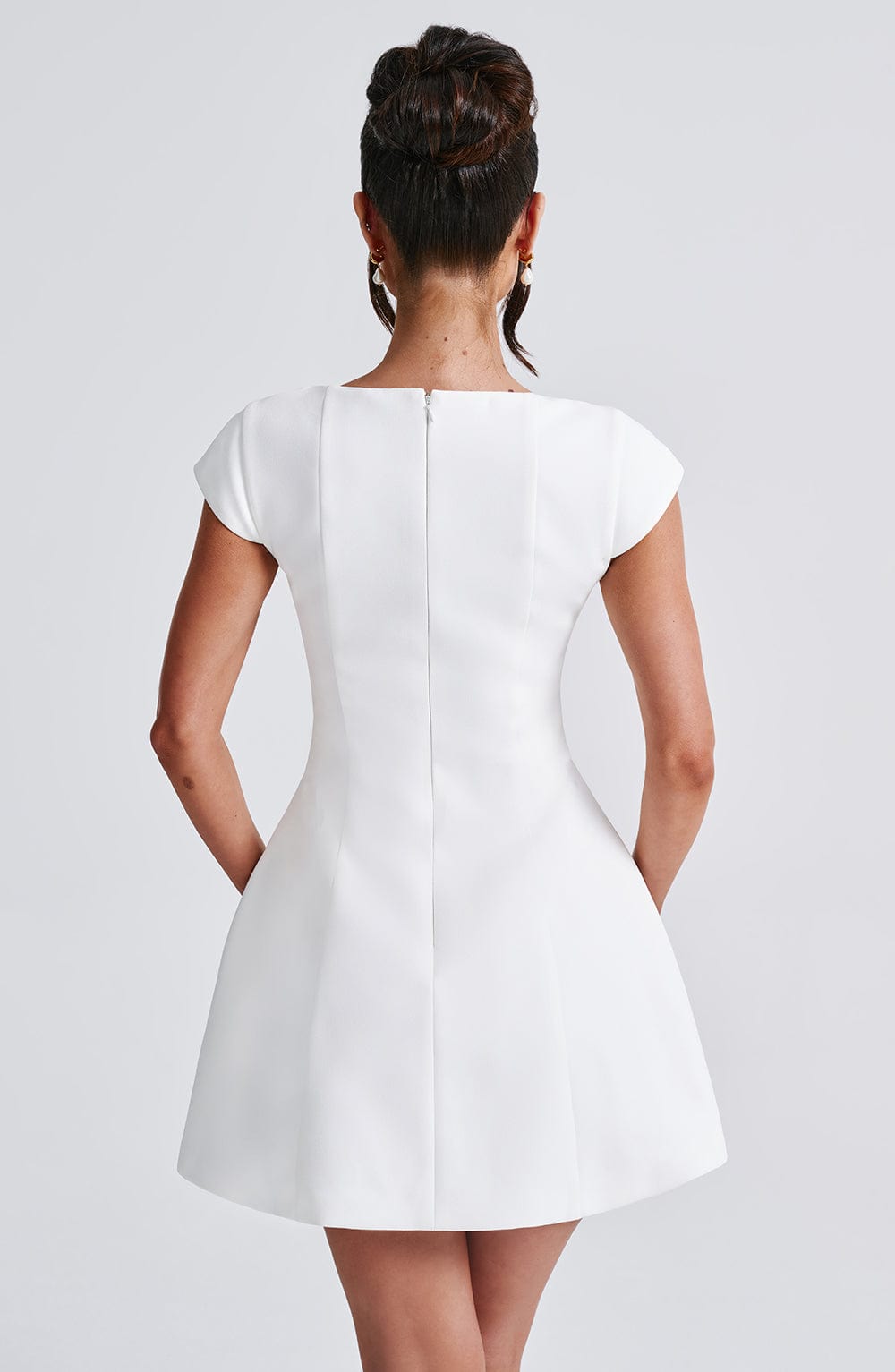 Vestido Mini Lena - Marfil