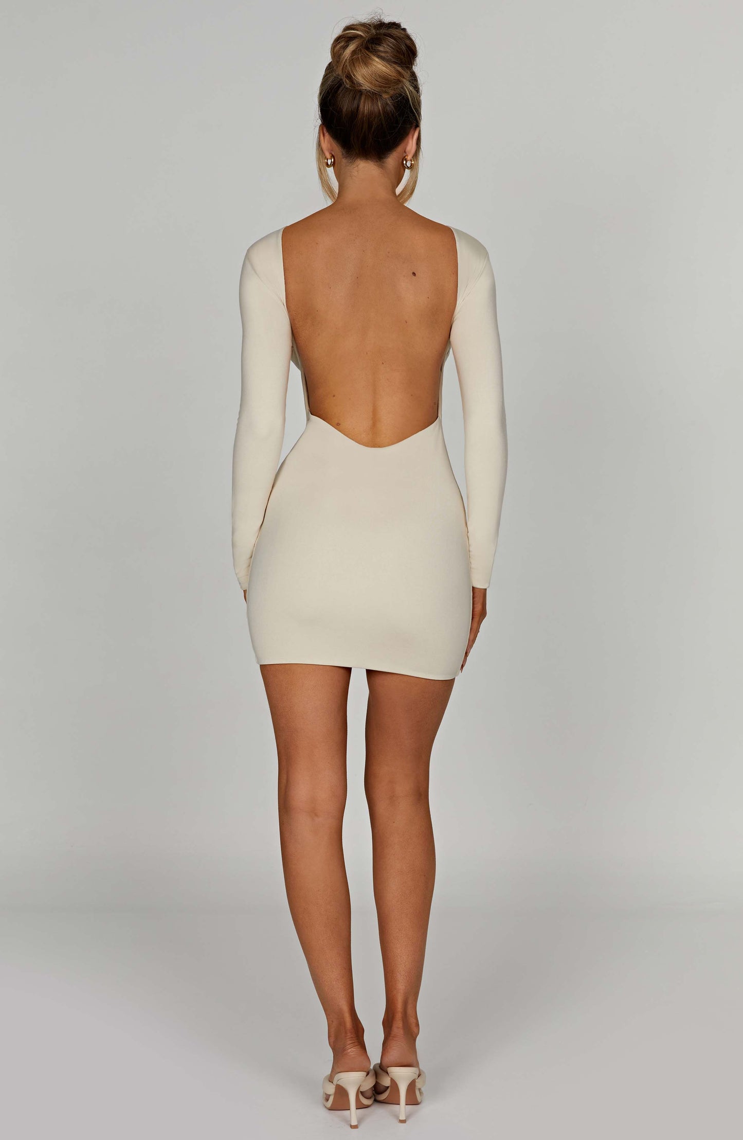 Vestido Mini Liana - Crema