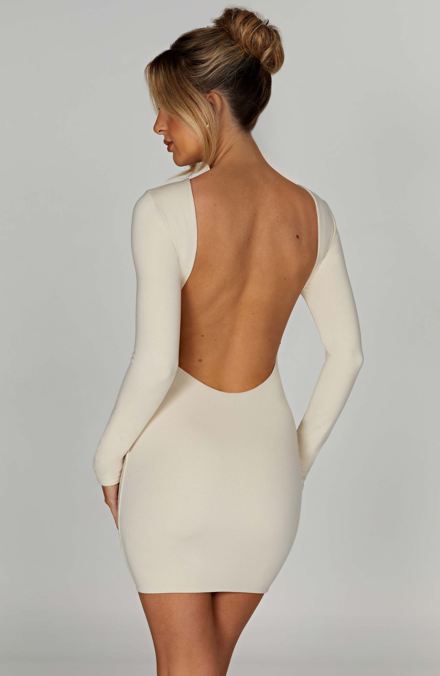Vestido Mini Liana - Crema
