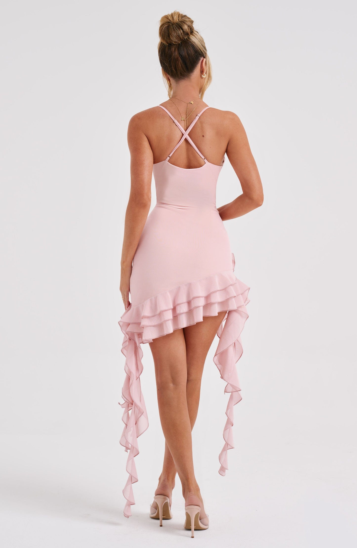 Vestido Mini Lilabelle - Rosa Claro