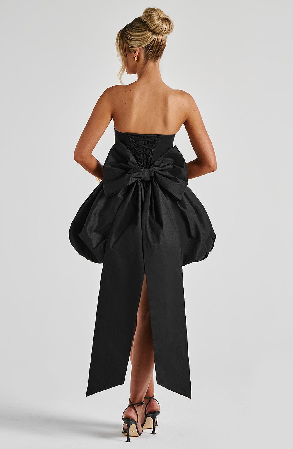 Vestido Mini Lotus - Negro