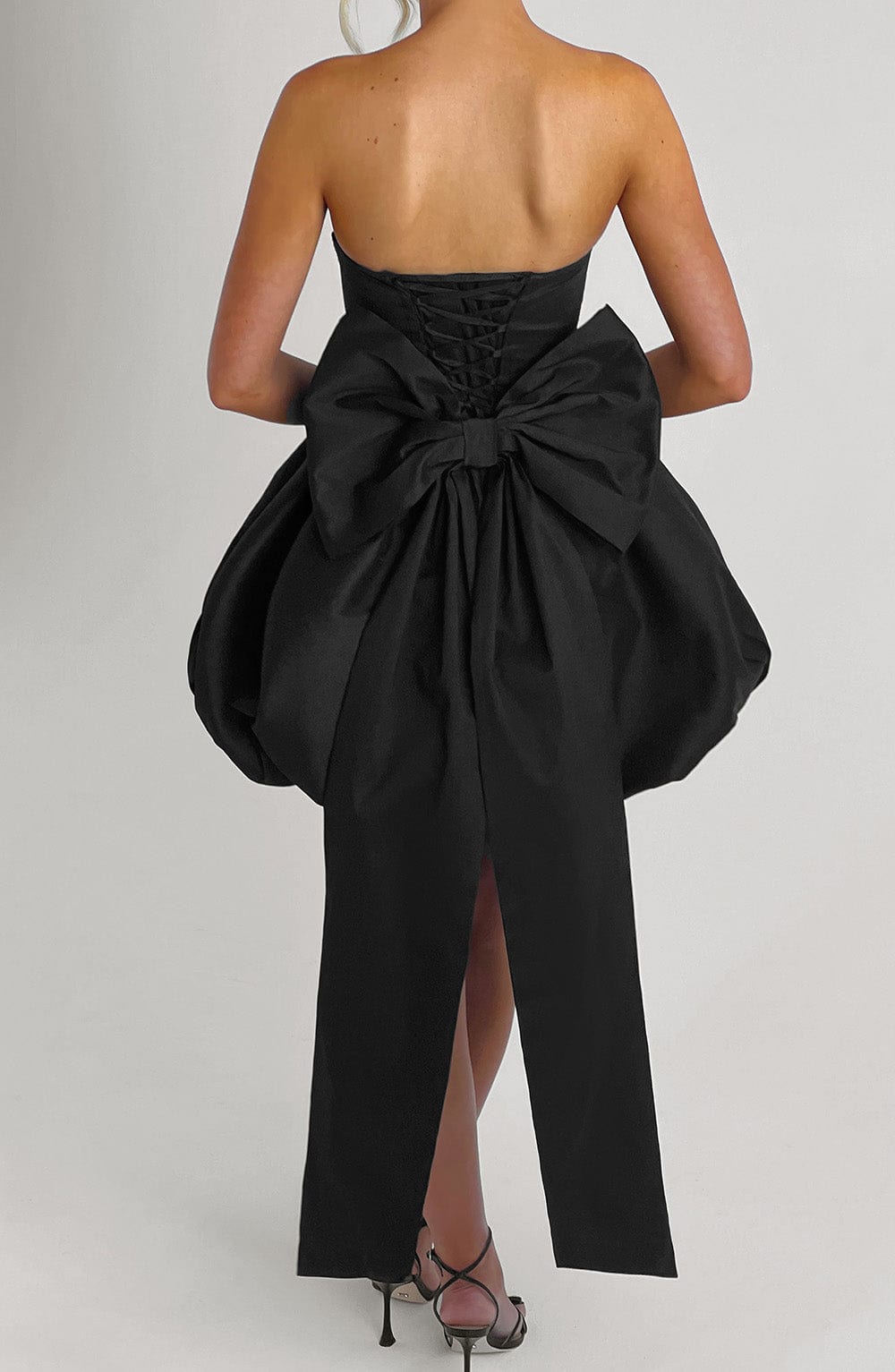Vestido Mini Lotus - Negro