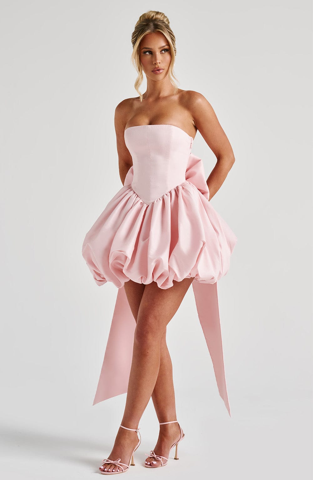 Vestido Mini Lotus - Rosa