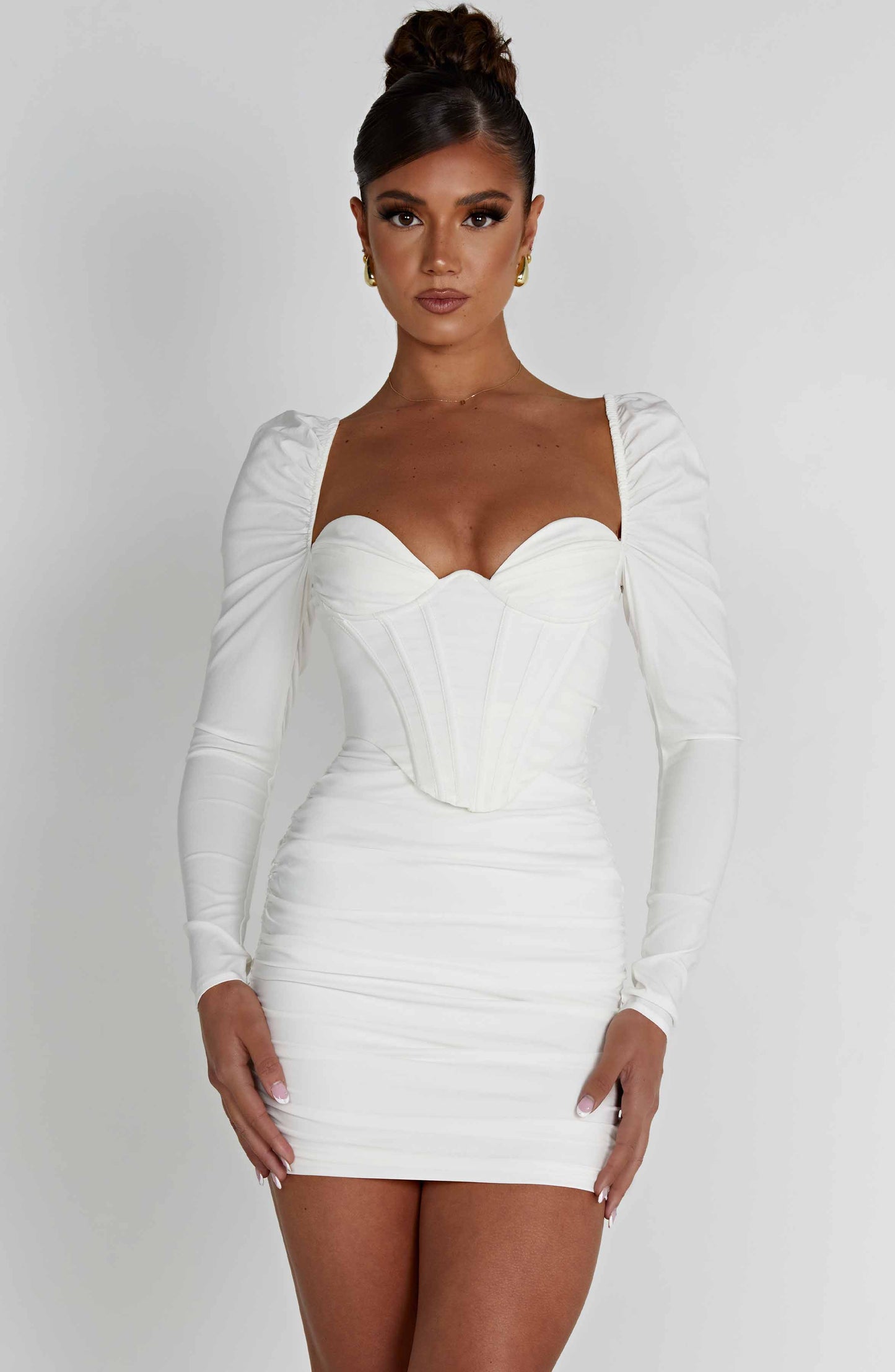 Vestido Mini Louise - Blanco