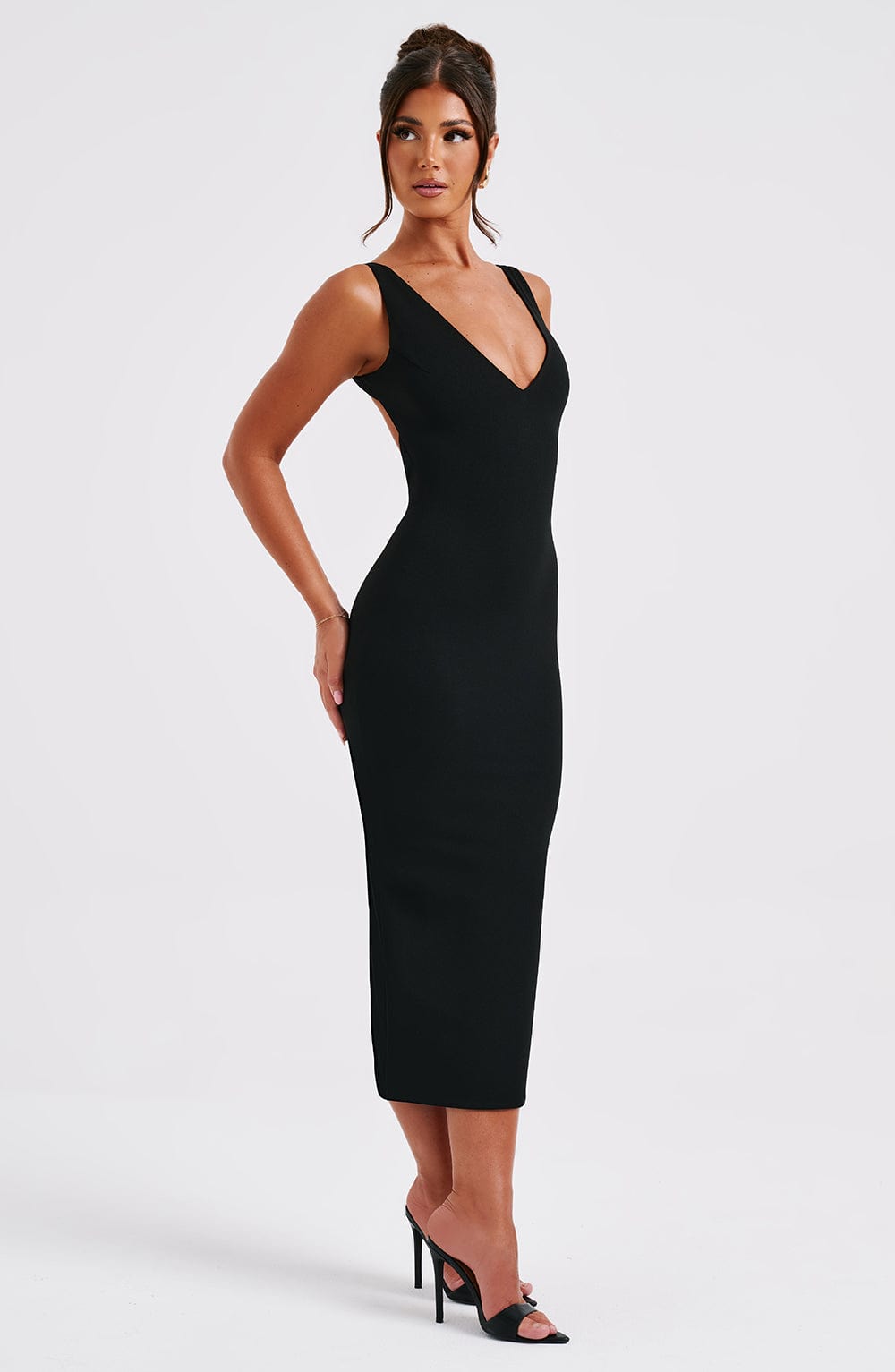 Vestido Midi Lucinda - Negro