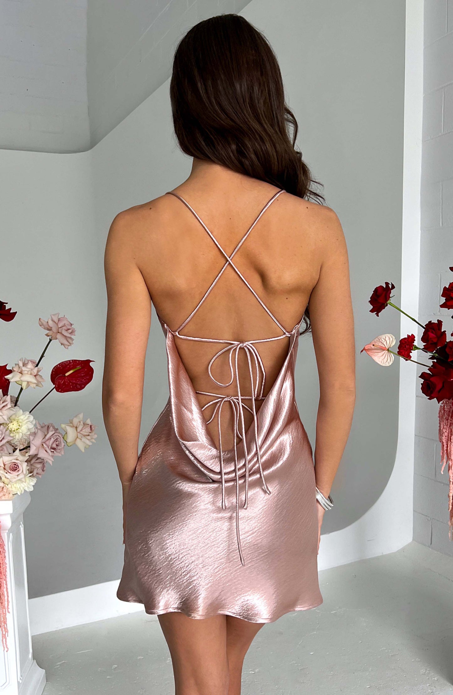 Vestido Mini Lydia - Rosa