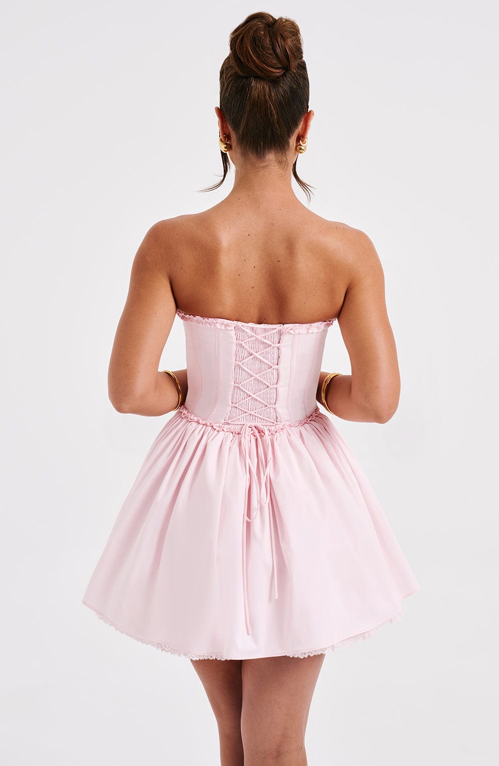 Vestido Mini Maeve - Rosa Claro