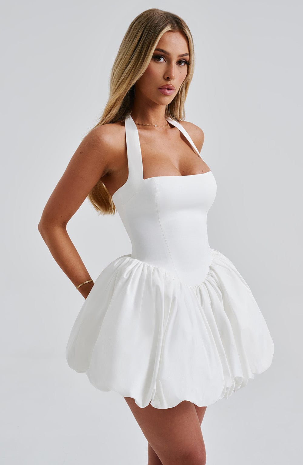 Vestido Mini Maricia - Marfil