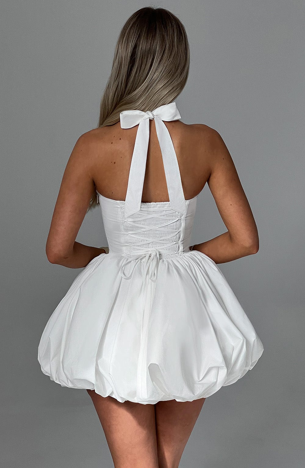 Vestido Mini Maricia - Marfil