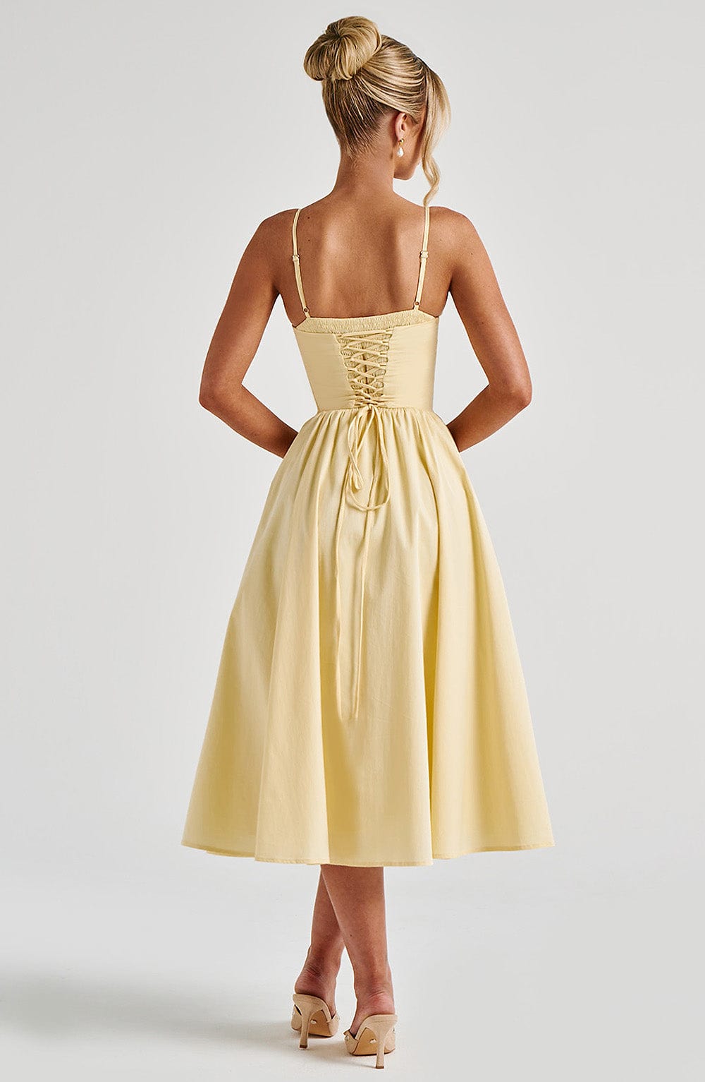Vestido Midi Mariella - Limón