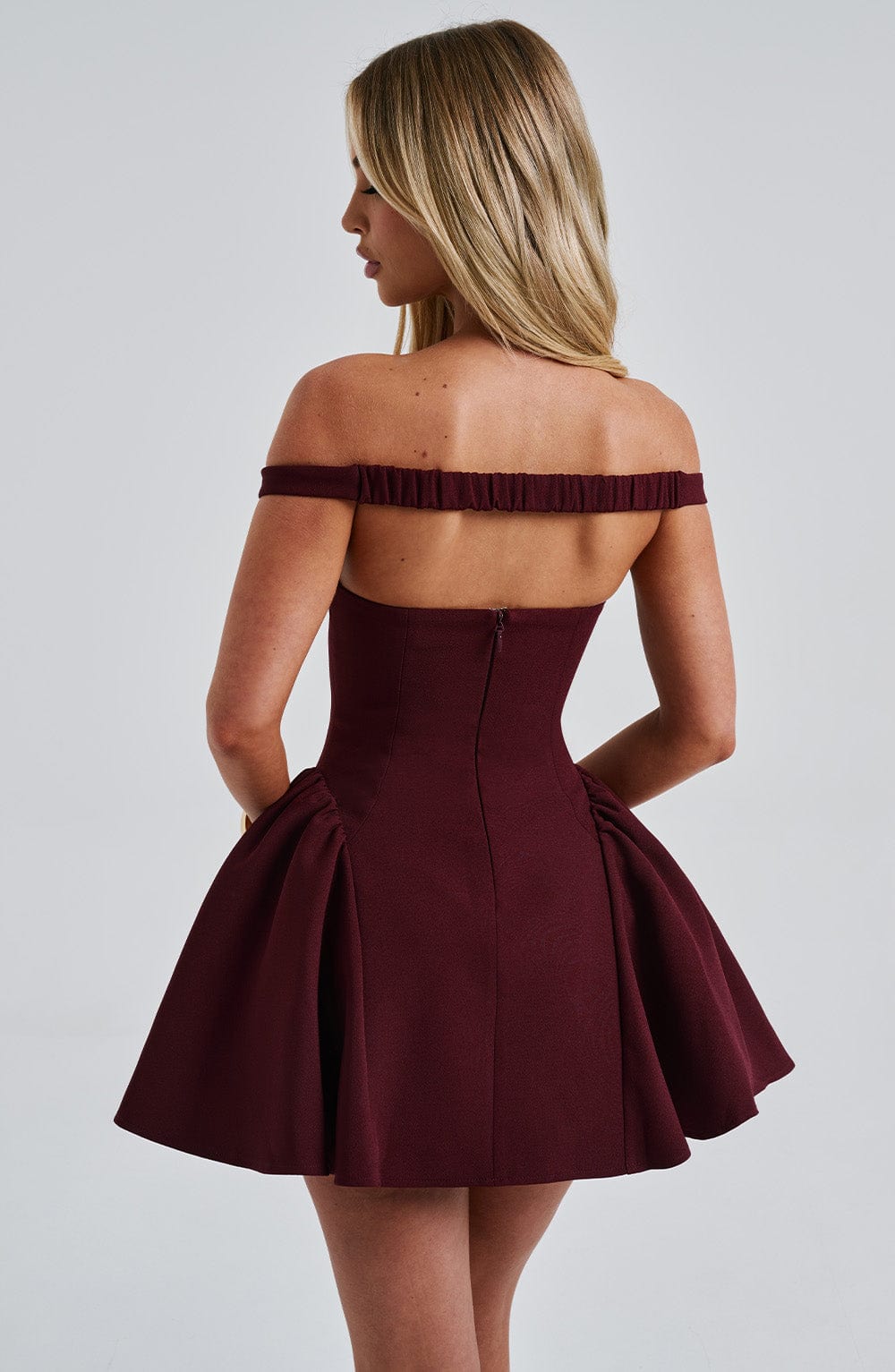 Vestido Mini Marla - Laca Cereza