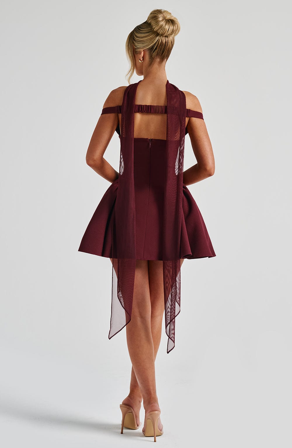 Vestido Mini Marla - Laca Cereza