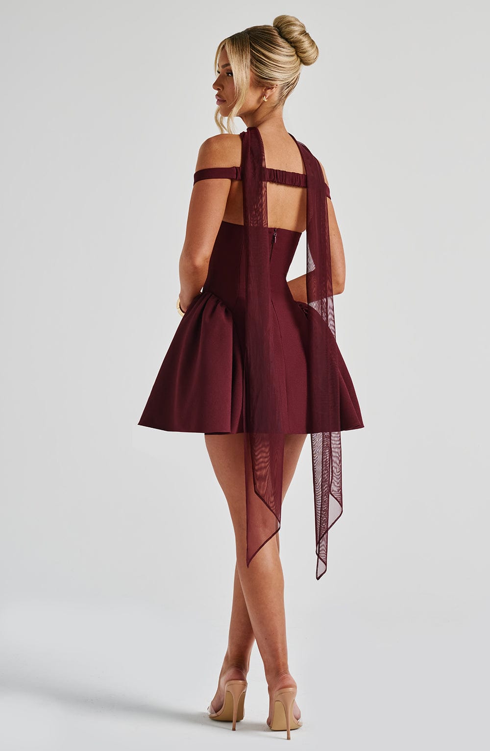 Vestido Mini Marla - Laca Cereza