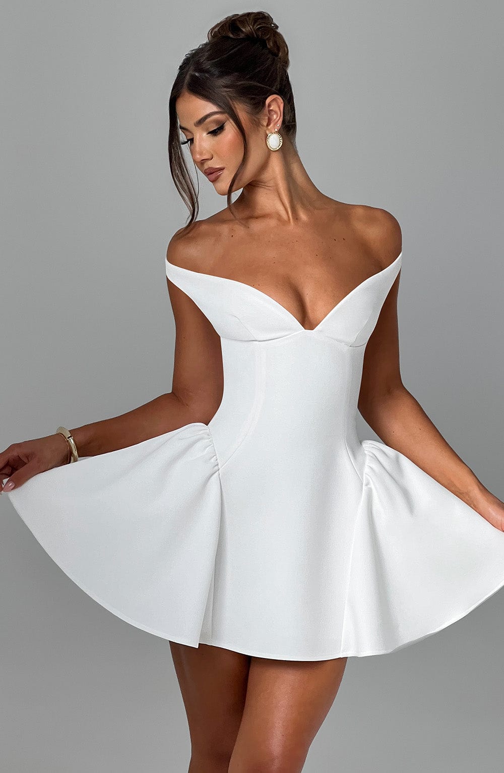 Vestido Mini Marla - Marfil