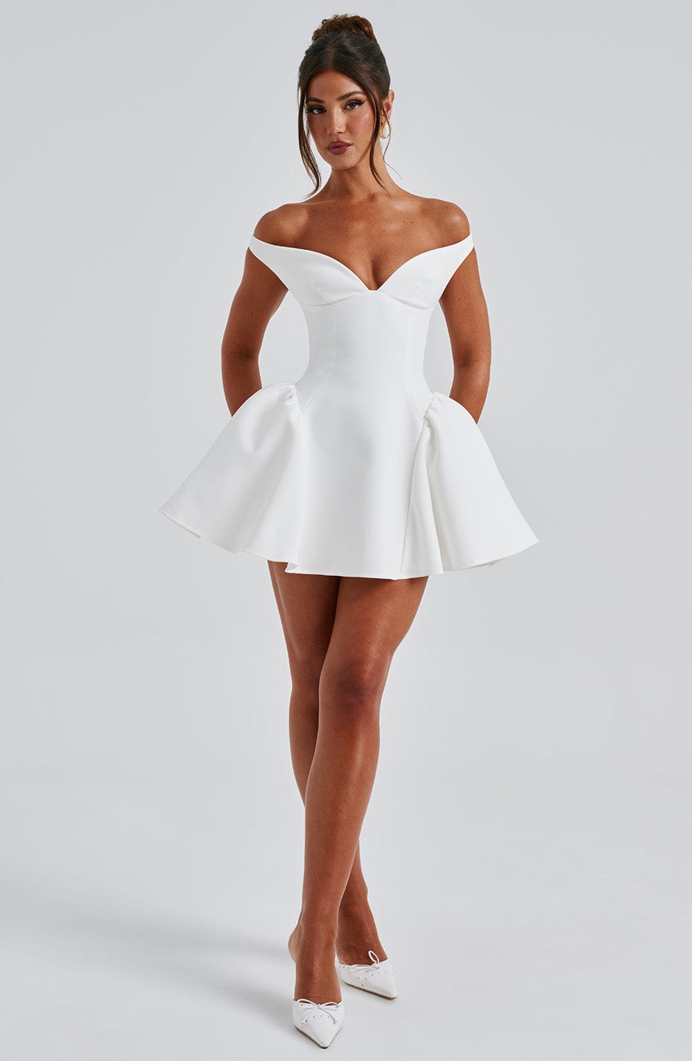 Vestido Mini Marla - Marfil