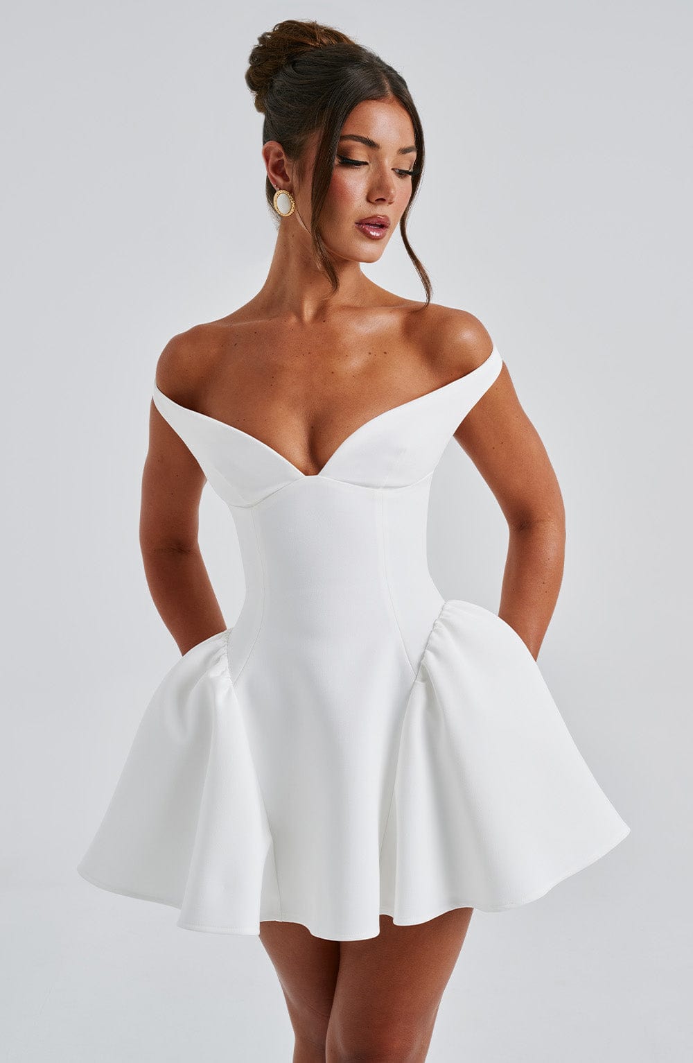 Vestido Mini Marla - Marfil