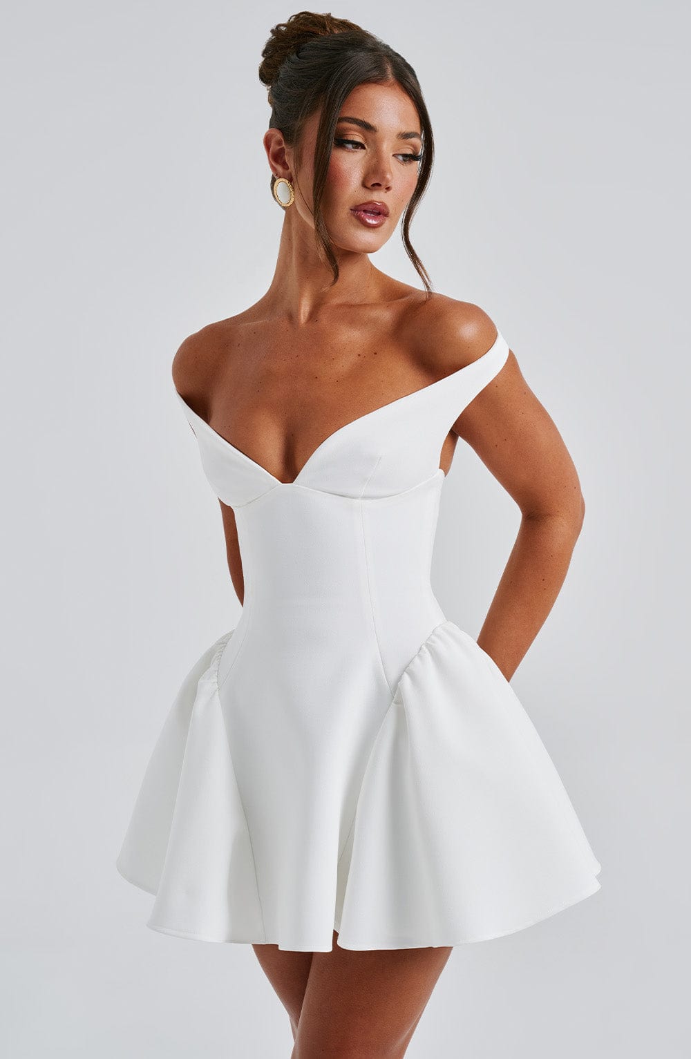 Vestido Mini Marla - Marfil