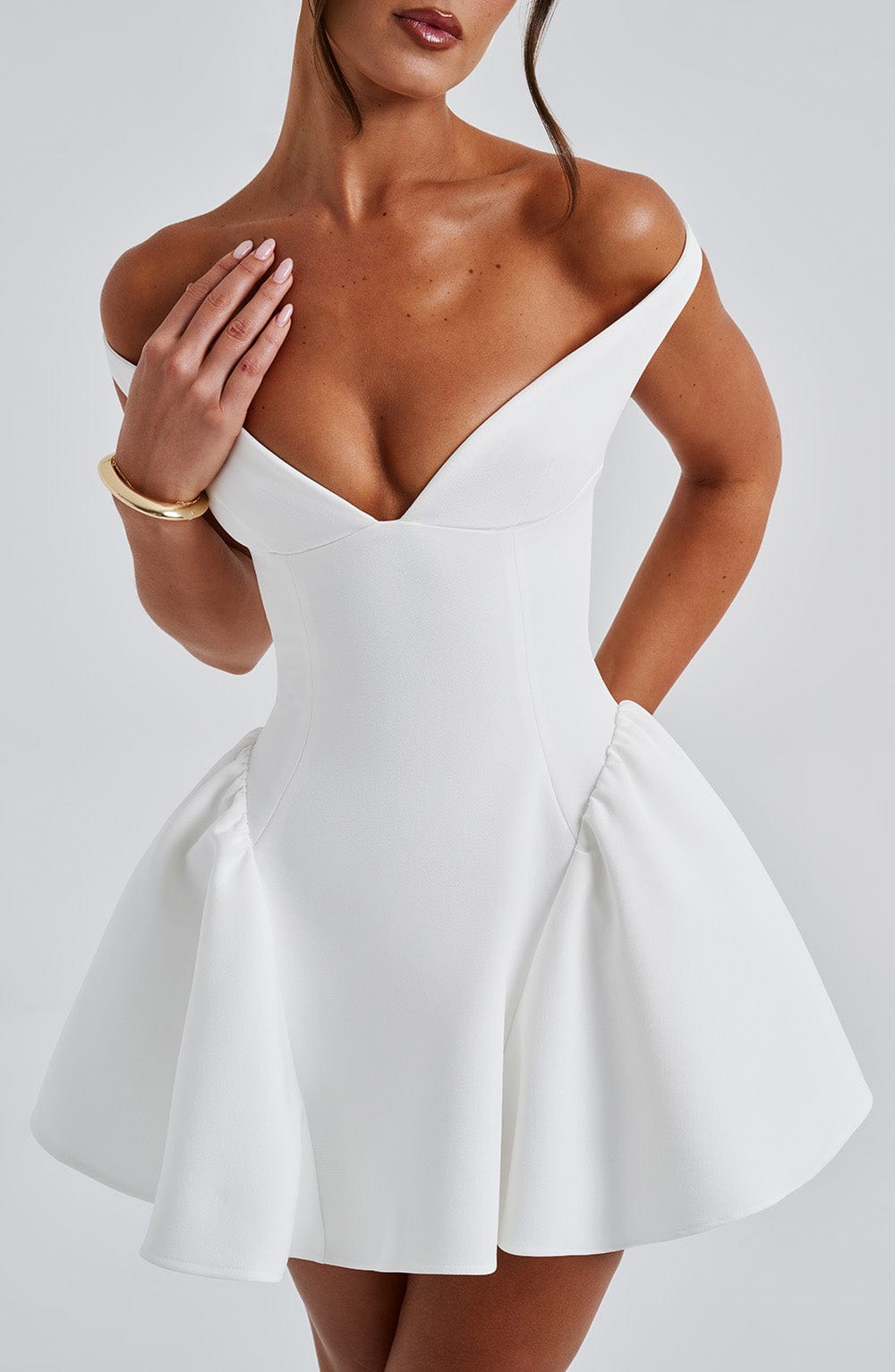 Vestido Mini Marla - Marfil