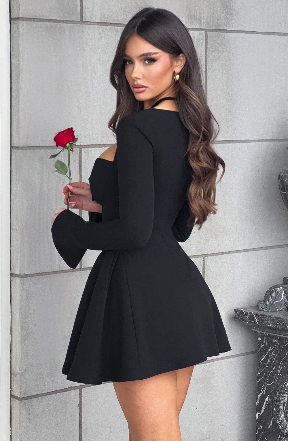Vestido Mini Megan - Negro