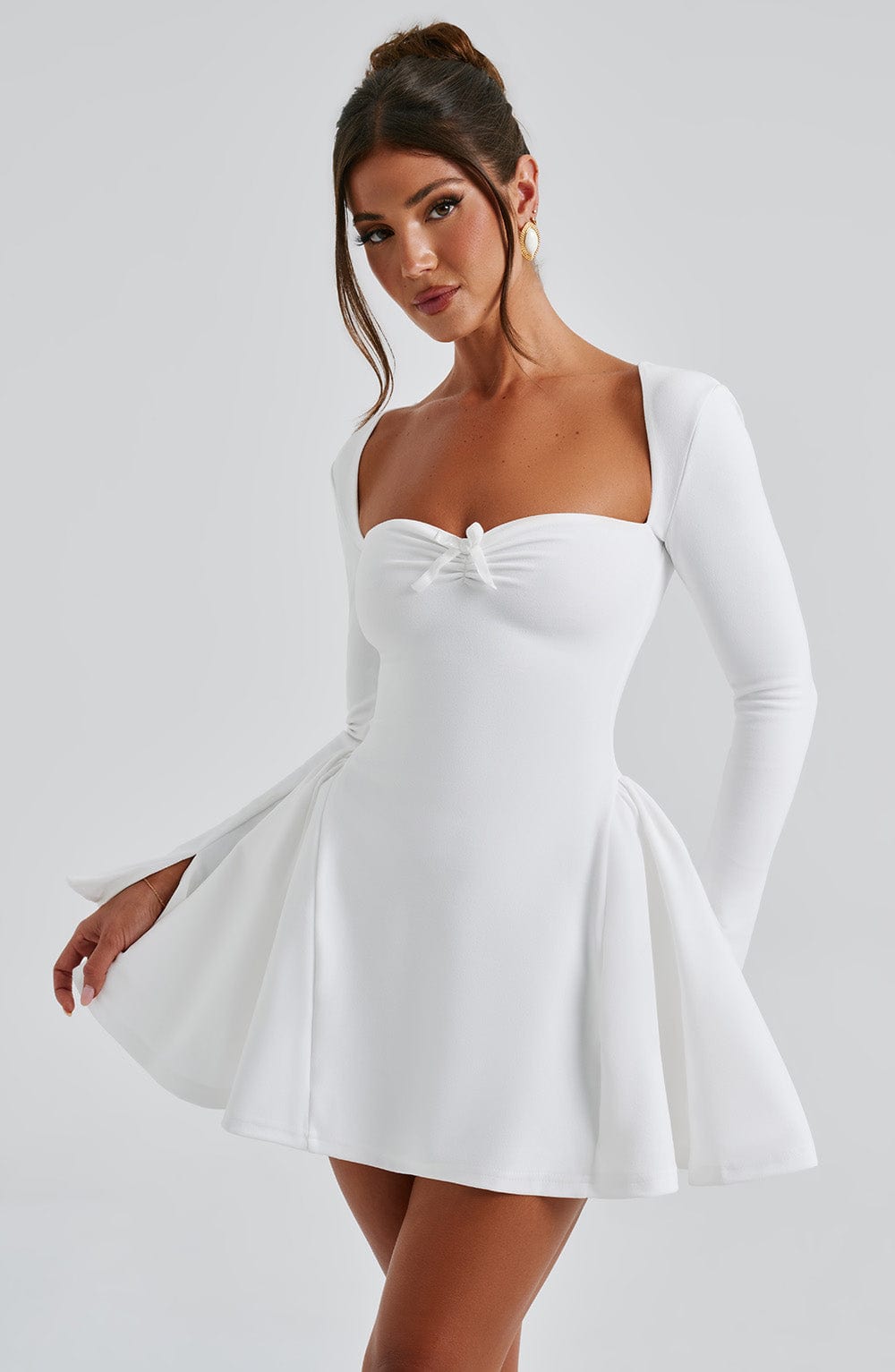 Vestido Mini Megan - Marfil