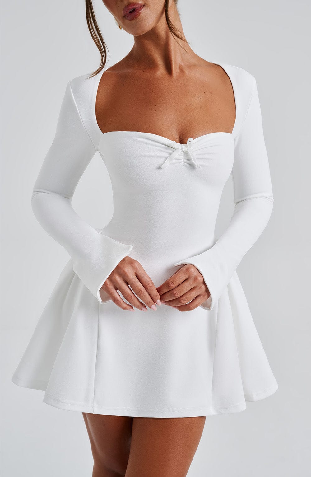 Vestido Mini Megan - Marfil