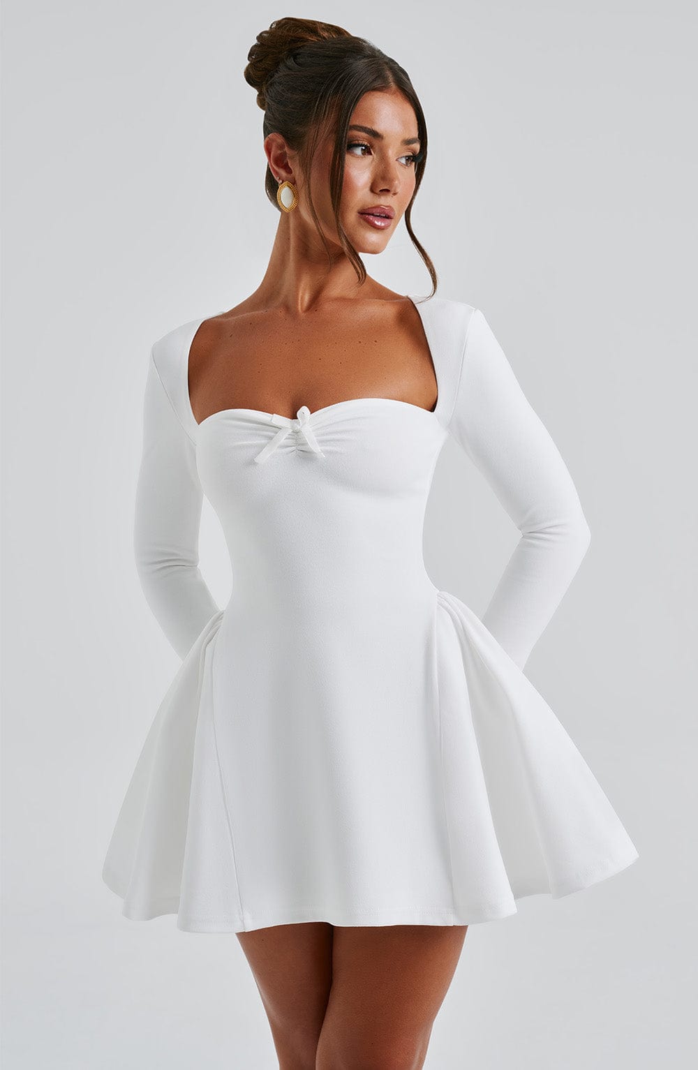 Vestido Mini Megan - Marfil