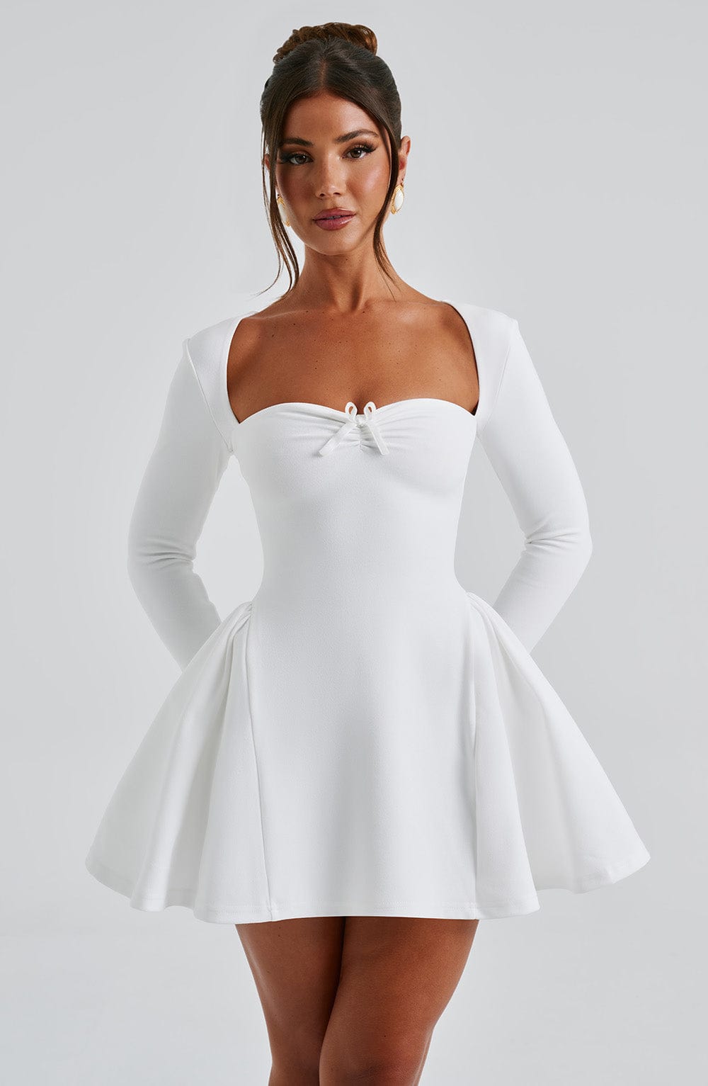 Vestido Mini Megan - Marfil