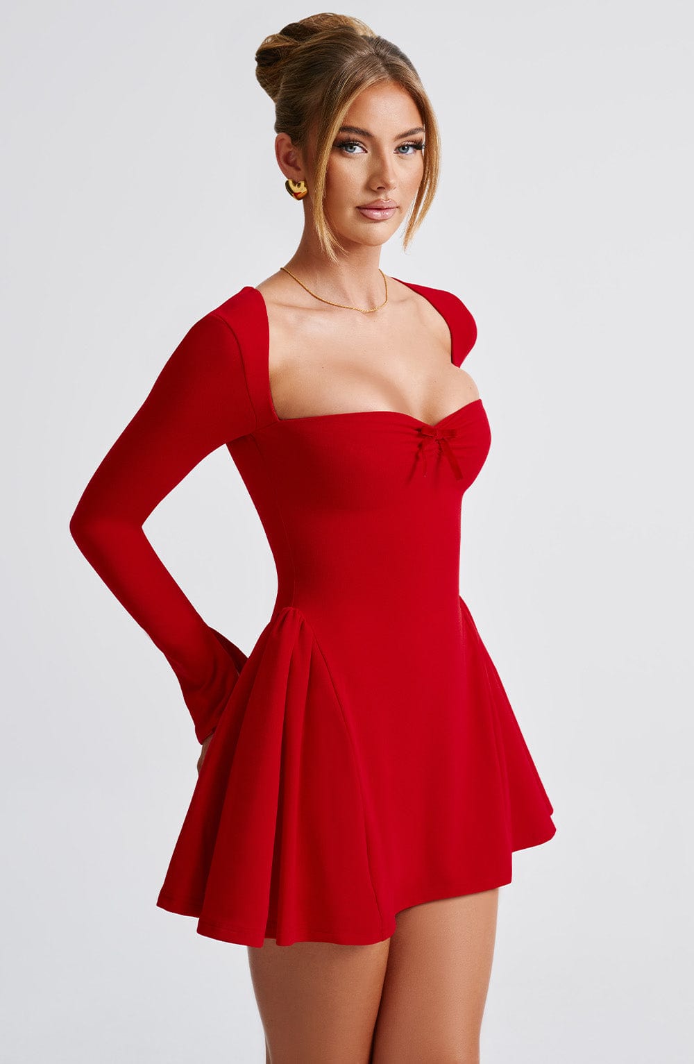 Vestido Corto Megan - Rojo
