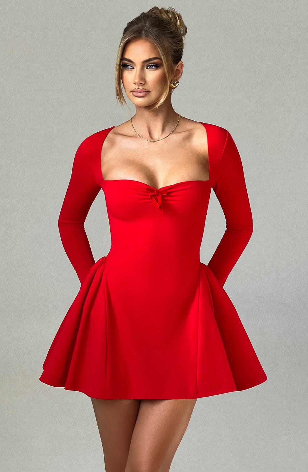Vestido Corto Megan - Rojo