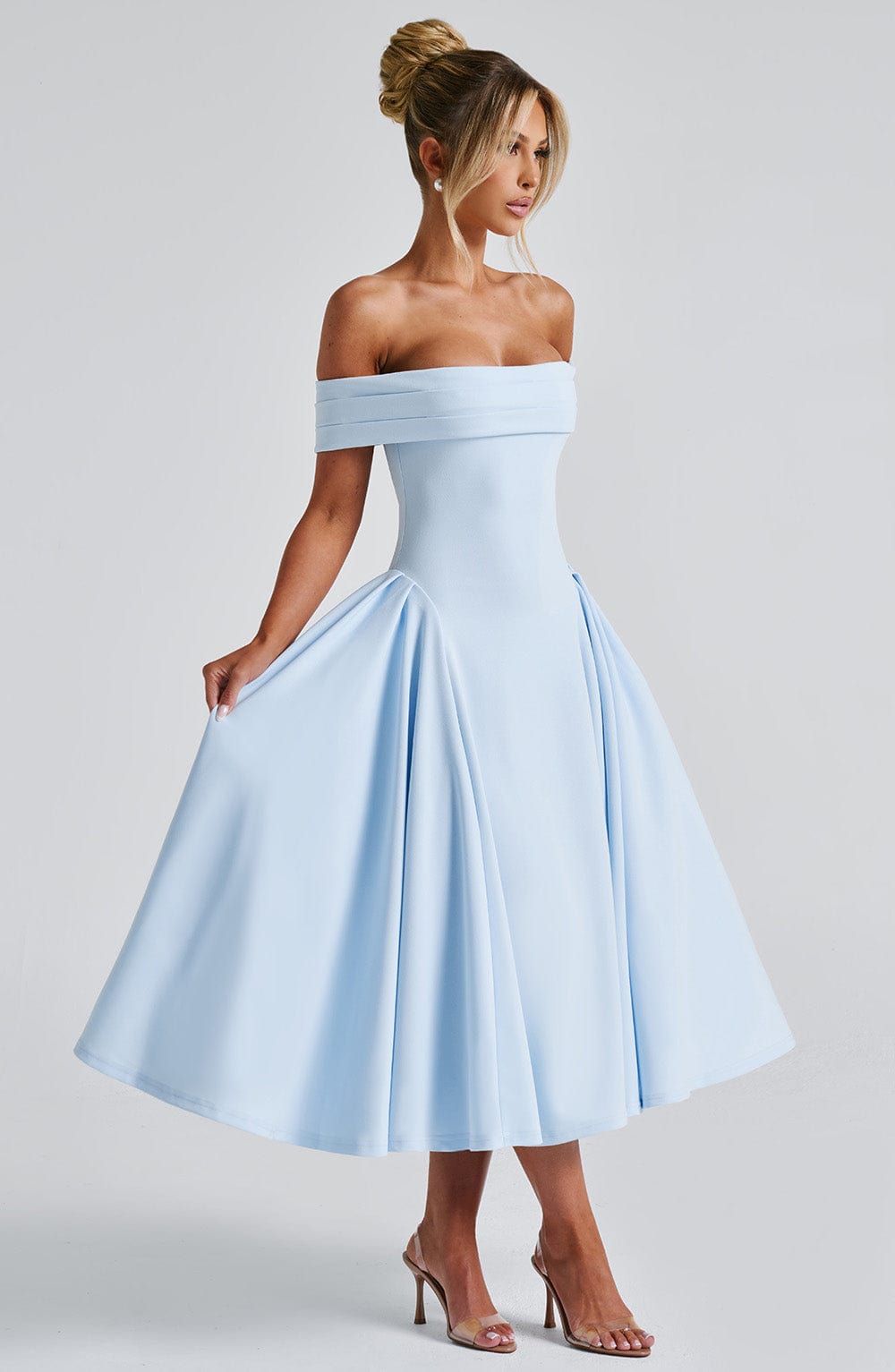 Vestido Midi Miranda - Azul