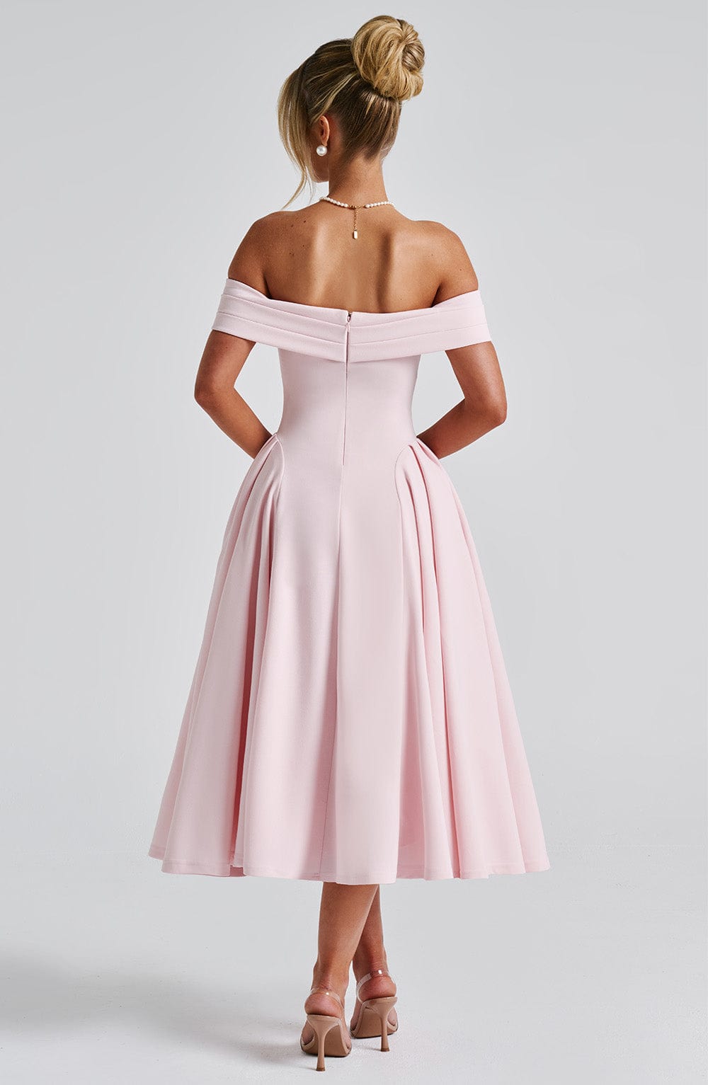 Vestido Midi Miranda - Rosa