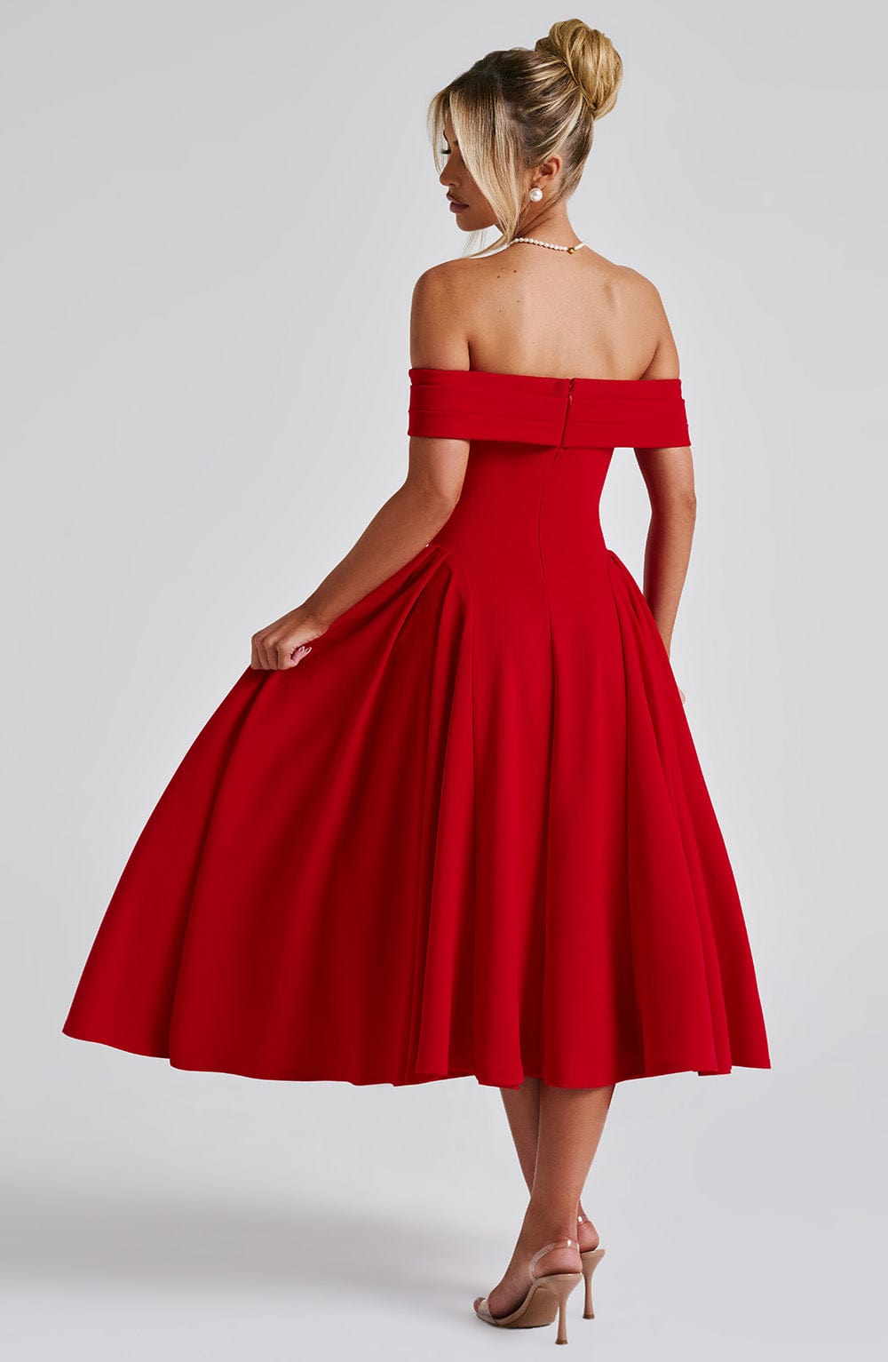 Vestido Midi Miranda - Rojo