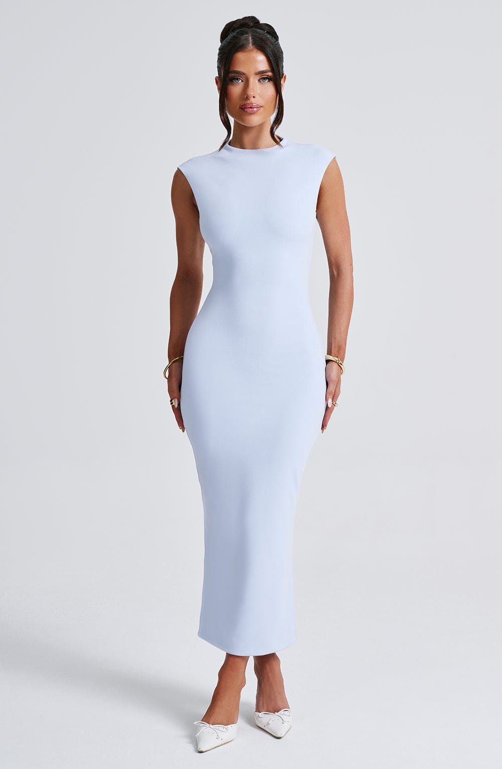 Vestido Midi Moira - Azul
