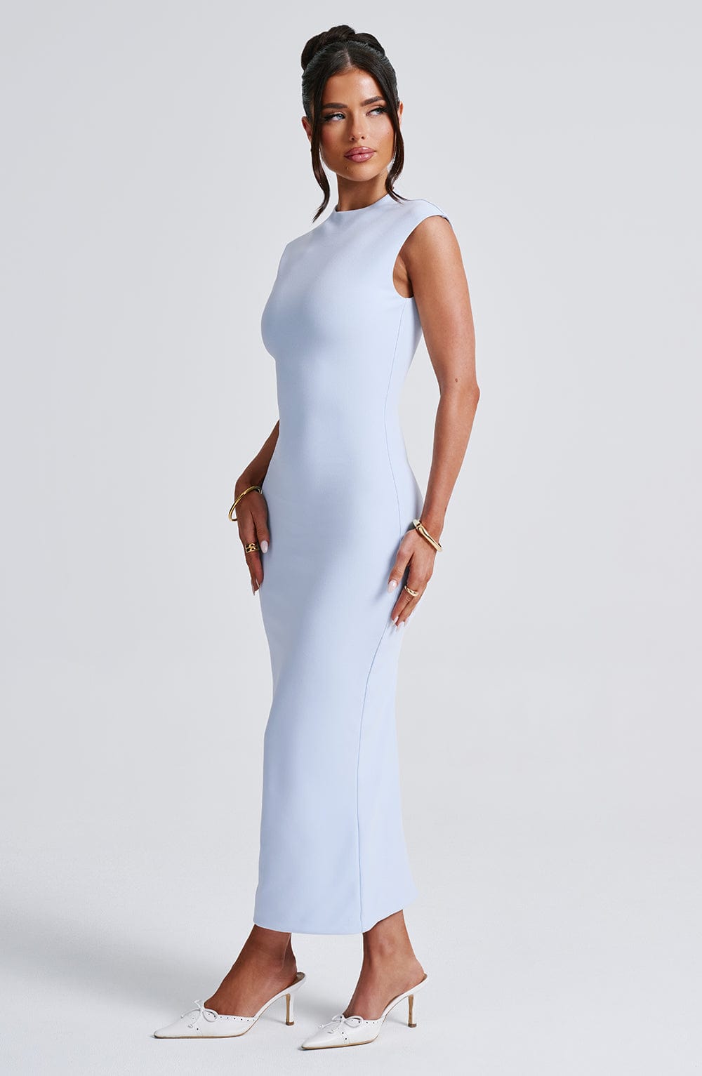 Vestido Midi Moira - Azul