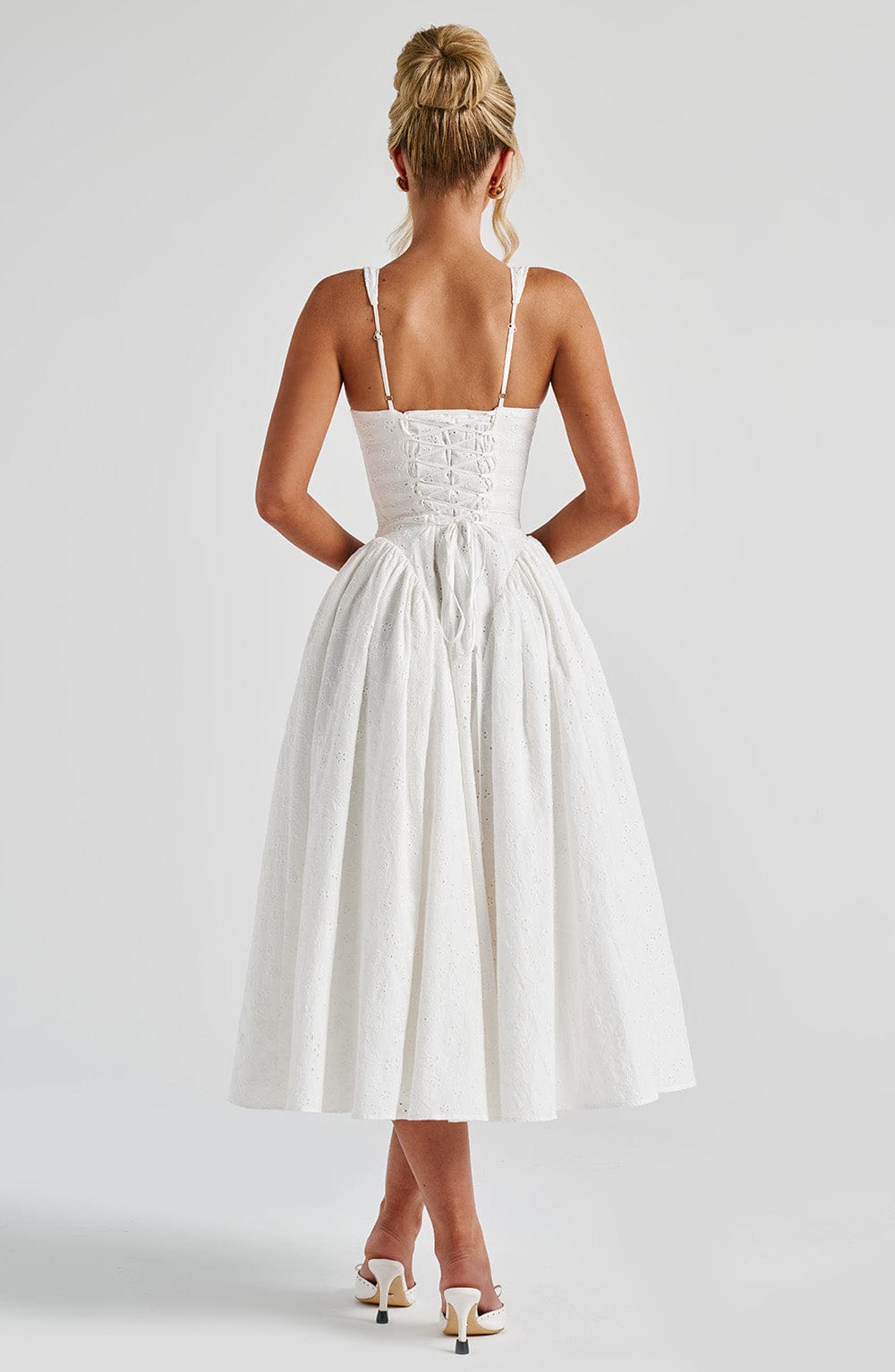 Vestido Midi Monroe - Marfil