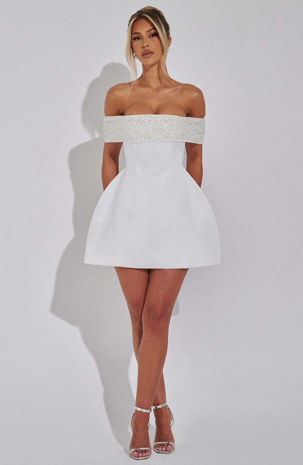 Vestido Mini Noelle - Marfil