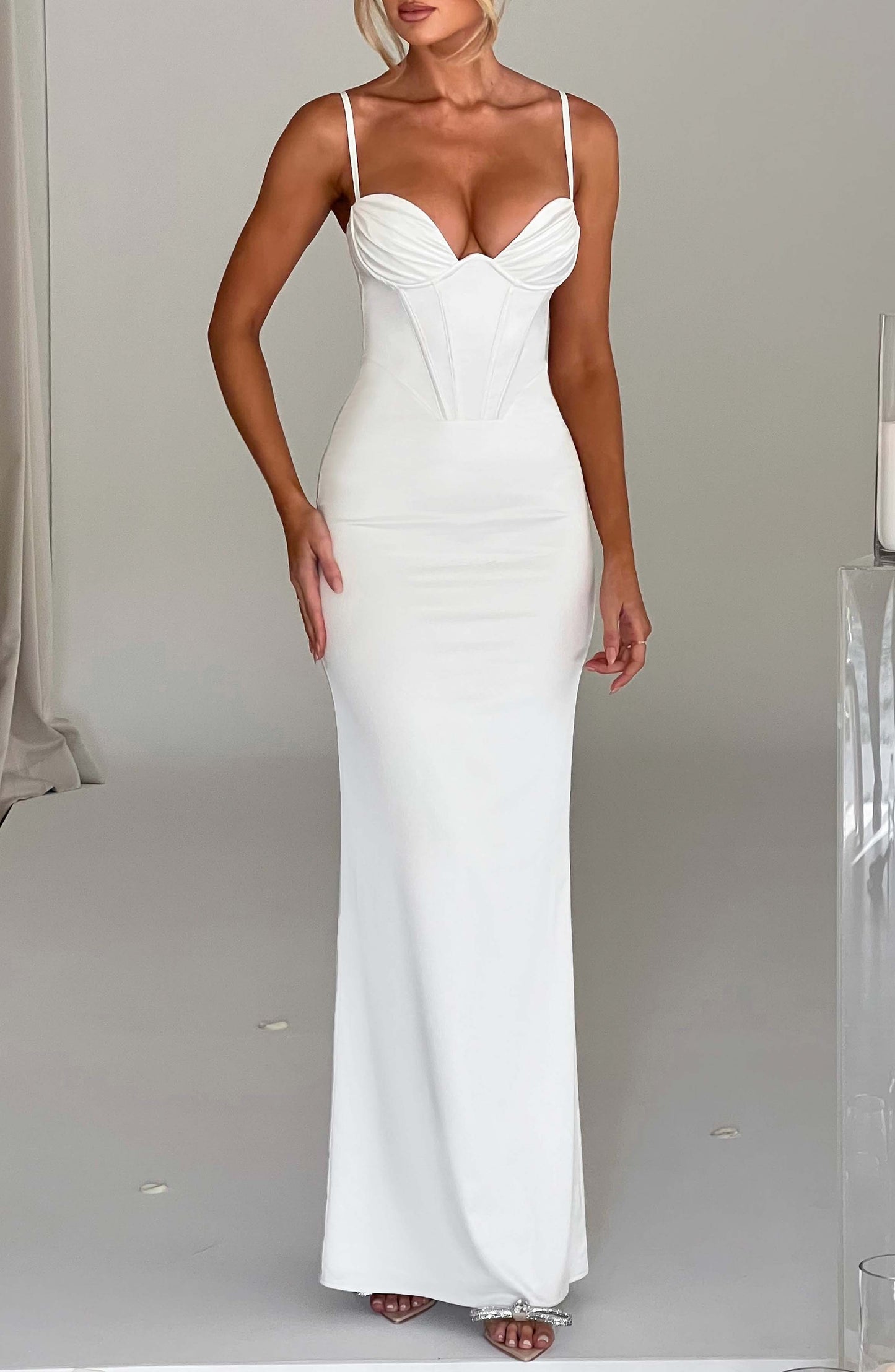 Vestido Maxi Onika - Marfil